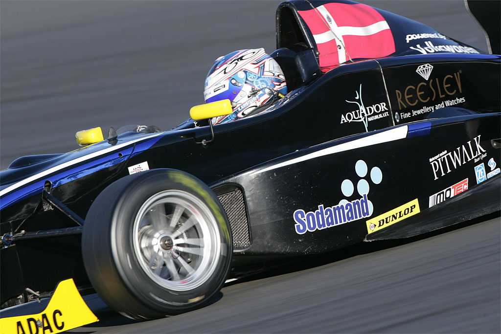 Kean Kristensen kørte årets sidste løb på Hockenheim